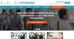 Desktop Screenshot of expo-biogaz.com